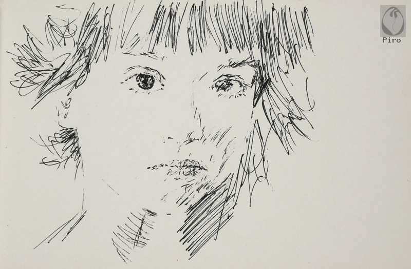 drawing - disegno al tratto di Piro